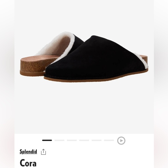 Splendid Women’s Black Cora Slippers 11 - Picture 5 of 7